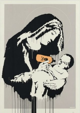 Sérigraphie Banksy - Toxic Mary