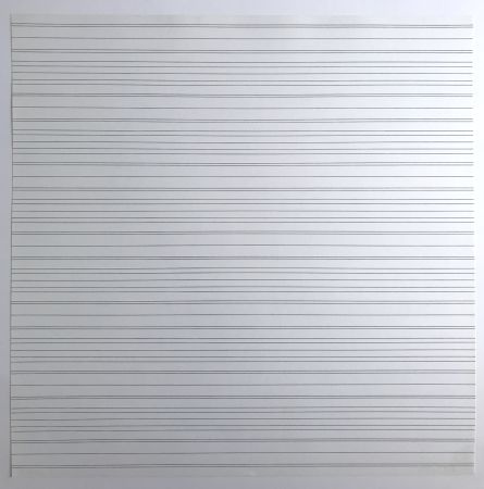 Sérigraphie Morellet - Trames interférentes