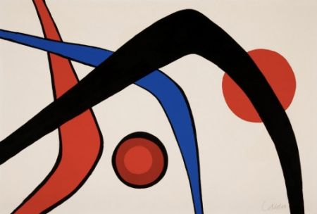 Lithographie Calder - Tres Arches