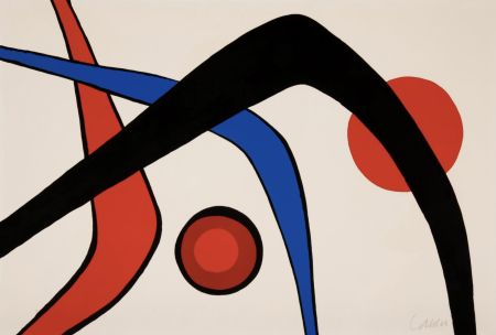 Lithographie Calder - Tres Arches