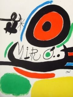 Lithographie Miró - Tres Libre