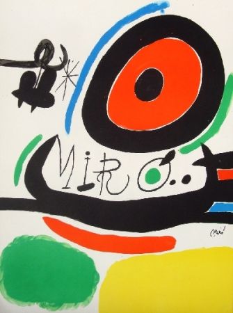 Lithographie Miró - Tres Llibres