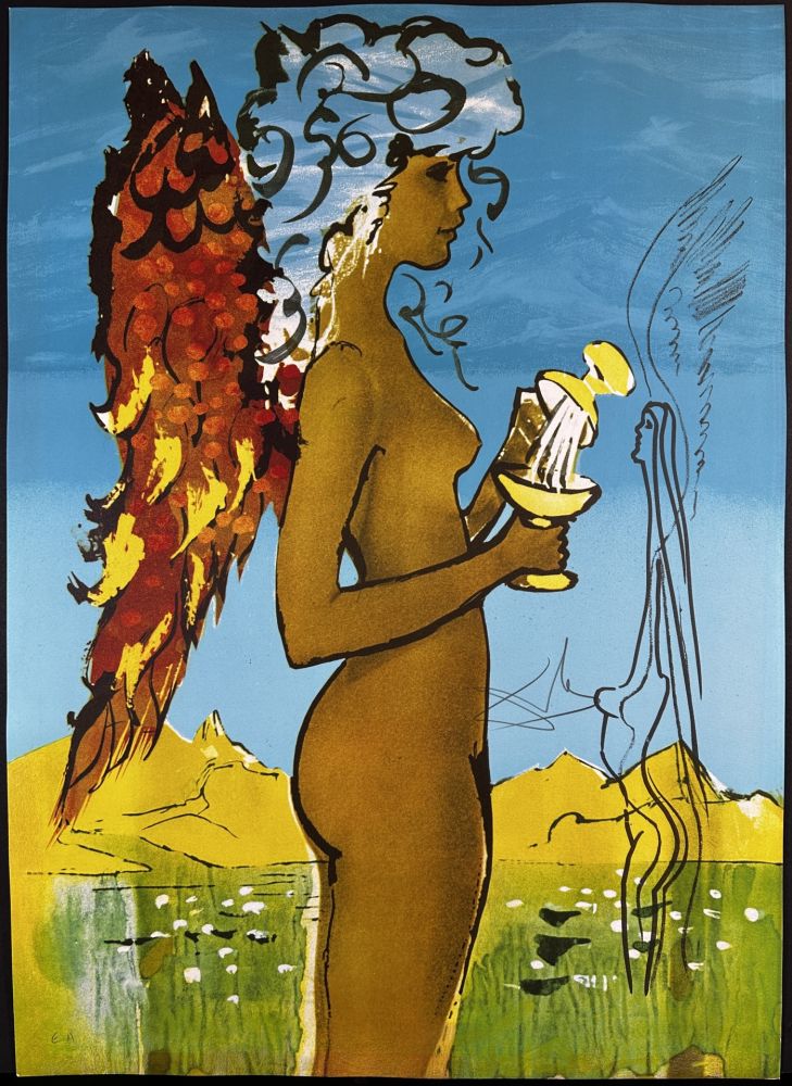 Lithographie Dali - Trilogy of Love Love's Promise