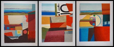 Carborundum Papart - Triptych