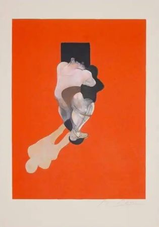Lithographie Bacon - Triptych (Centre)
