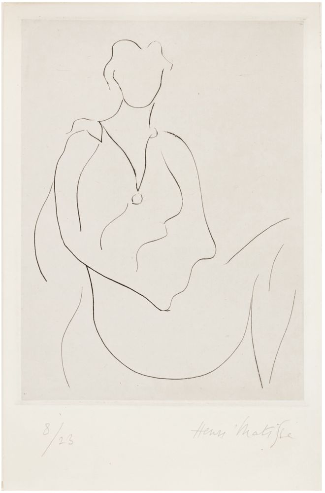 Livre Illustré Matisse - Tristan Tzara: MIDIS GAGNÉS : RARE EAU-FORTE ORIGINALE SIGNÉE DE MATISSE (1938)