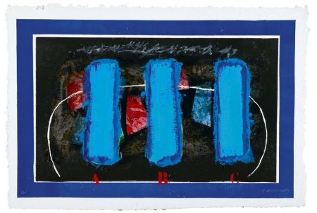 Carborundum Coignard - Trois bleus