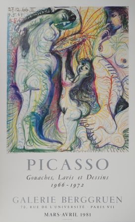 Livre Illustré Picasso - Trois nus à la toilette