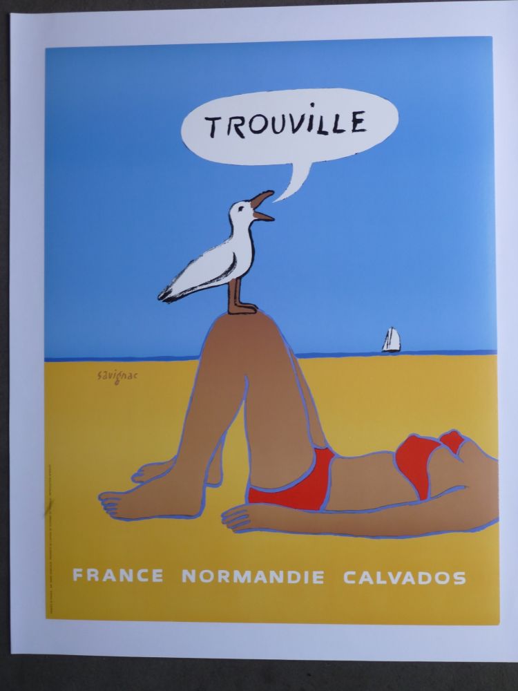 Affiche Savignac - Trouville 