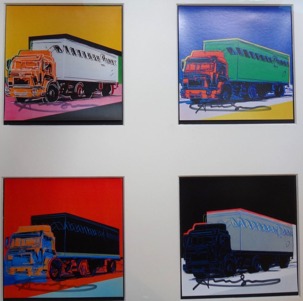 Lithographie Warhol - Trucks Announcement
