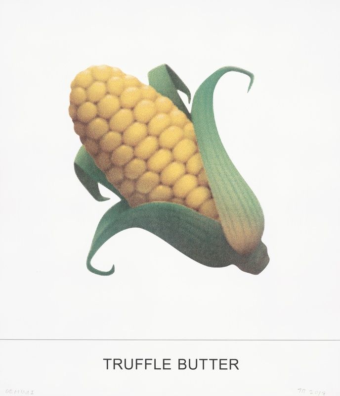 Sérigraphie Baldessari - Truffle butter