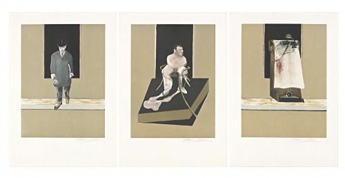 Eau-Forte Et Aquatinte Bacon - Tryptych