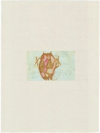 Gravure Beuys - Tränen: Schamanentrommel (grün) 