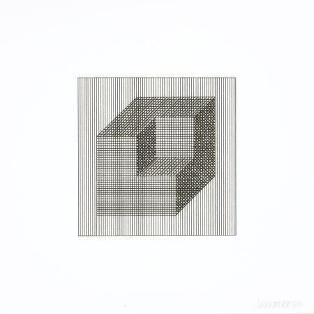 Sérigraphie Lewitt - Twelve Forms Derived From a Cube 16