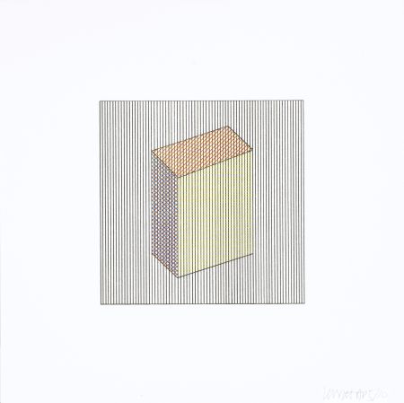 Sérigraphie Lewitt - Twelve Forms Derived From a Cube 17