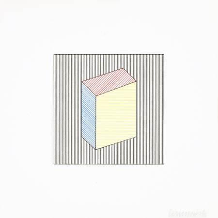 Sérigraphie Lewitt - Twelve Forms Derived From a Cube 21
