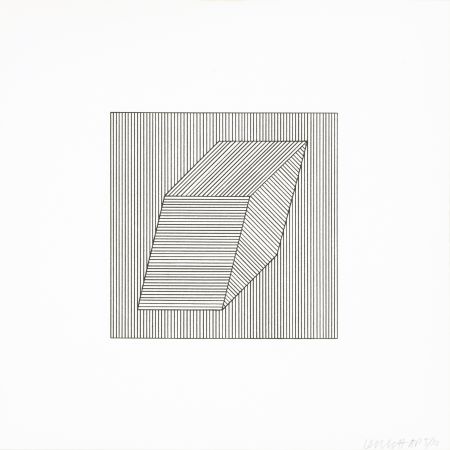 Sérigraphie Lewitt - Twelve Forms Derived From a Cube 24