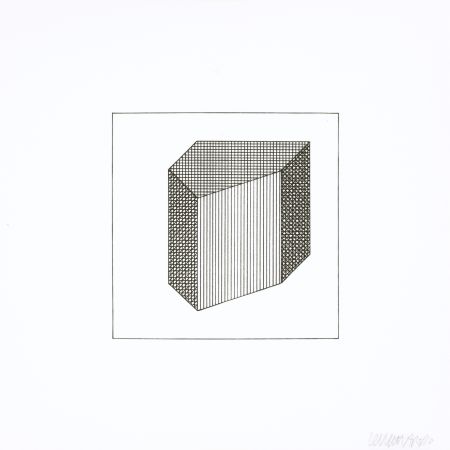 Sérigraphie Lewitt - Twelve Forms Derived From a Cube 32