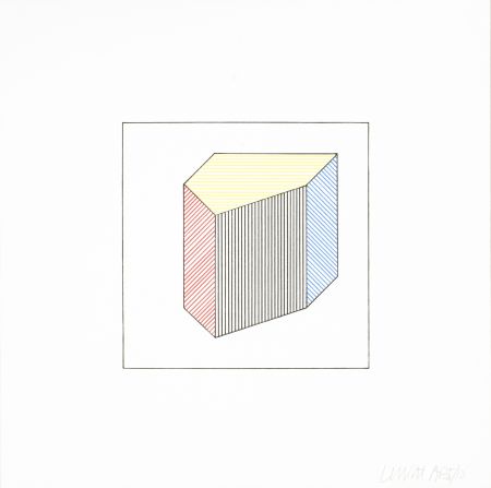 Sérigraphie Lewitt - Twelve Forms Derived From a Cube 39