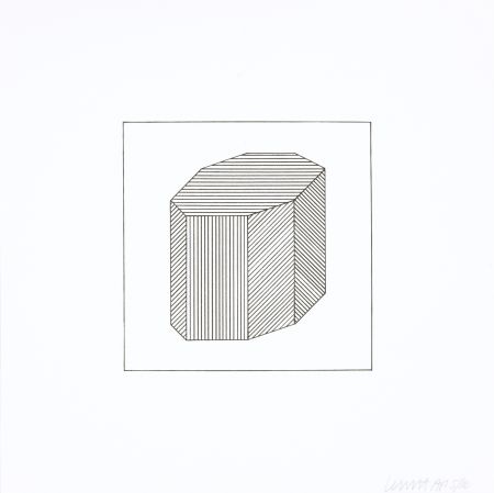 Sérigraphie Lewitt - Twelve Forms Derived From a Cube 44