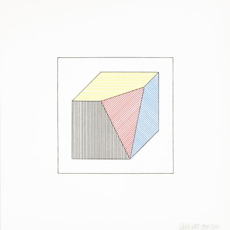Sérigraphie Lewitt - Twelve Forms Derived From a Cube 45