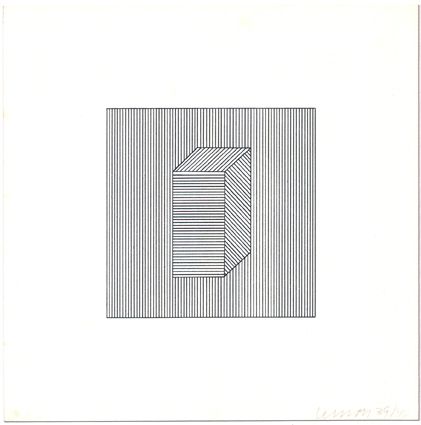 Sérigraphie Lewitt - Twelve Forms Derived from a Cube (Set of 48) (1)