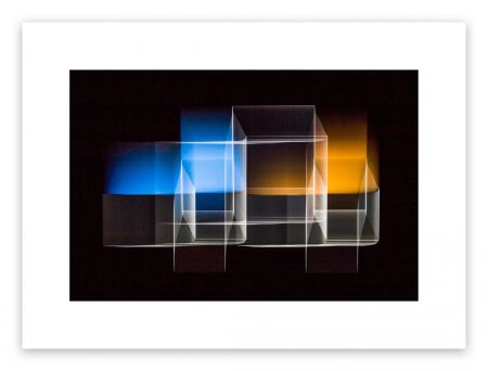 Photographie De Haan - Two bridged squares 1