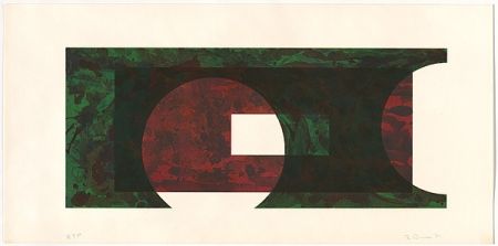 Lithographie Davis - Two Circle