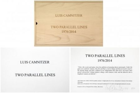 Multiple Camnitzer - Two Parallel lines