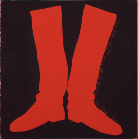 Sérigraphie Dine - Two Red Boots, 1969