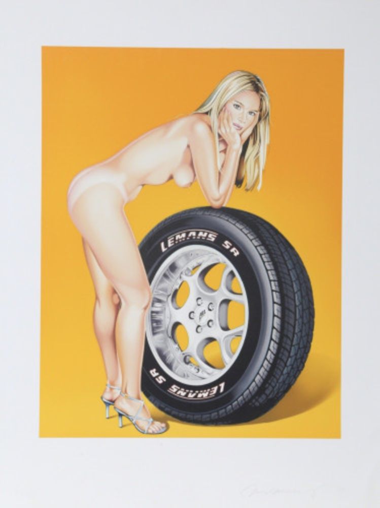 Lithographie Ramos - Tyra Tire