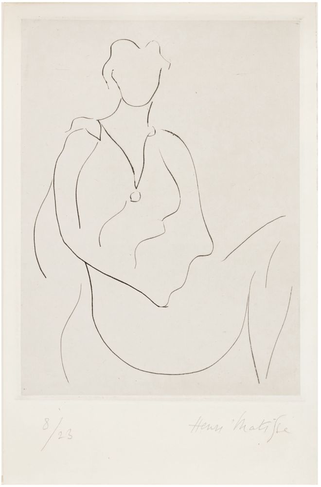 Livre Illustré Matisse - Tzara - Matisse. MIDIS GAGNÉS : EXEMPLAIRE DE TÊTE, AVEC L'EAU-FORTE ORIGINALE SIGNÉE DE MATISSE (1938)