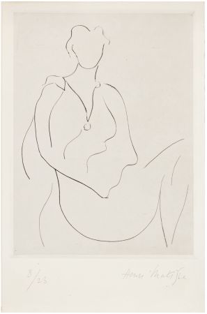 Livre Illustré Matisse - Tzara - Matisse. MIDIS GAGNÉS : EXEMPLAIRE DE TÊTE, AVEC L'EAU-FORTE ORIGINALE SIGNÉE DE MATISSE (1938)