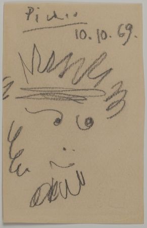 Aucune Technique Picasso - Tête de Faune (Faun's Head)