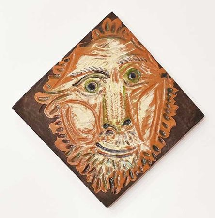Céramique Picasso - Tête de lion