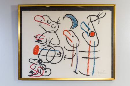 Lithographie Miró - Ubu Aux Baleares