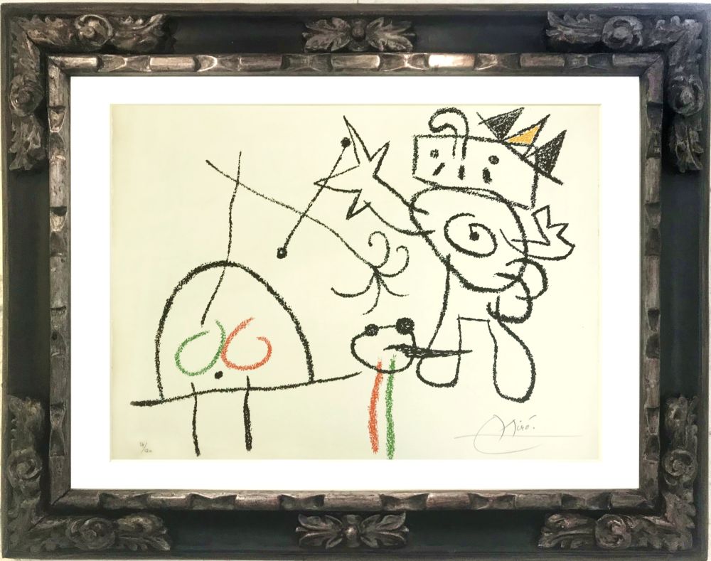 Lithographie Miró - UBU ON THE BALEARIC ISLANDS