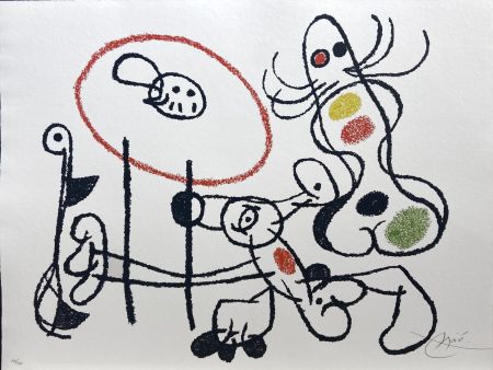 Lithographie Miró - UBU ON THE BALEARIC ISLANDS