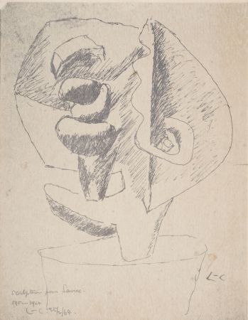 Aucune Technique Le Corbusier - Ubu Panurge - Sculpture pour Savina , 1964 - Hand-signed