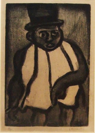 Eau-Forte Et Aquatinte Rouault - Ubu XII