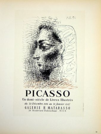 Lithographie Picasso (After) - Un Demi Siecles de Livres Illustrés