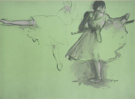 Lithographie Degas - Undefined