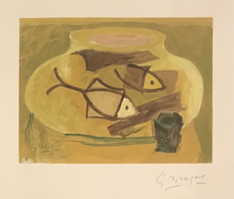 Lithographie Braque (After) - Une aventure méthodique 
