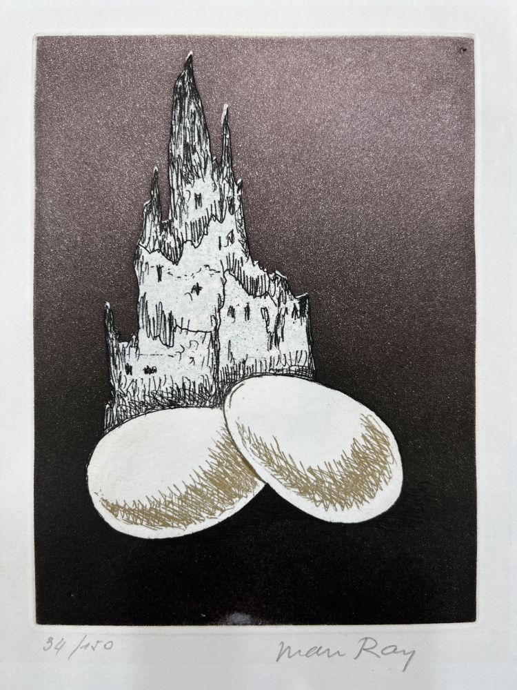 Eau-Forte Et Aquatinte Ray - Une cathédrale , from the series “Electro-Magie