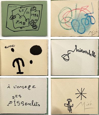 Livre Illustré Miró - Une Hirondelle à l'ombre des Pissenlits (PAB 25/11/1954)