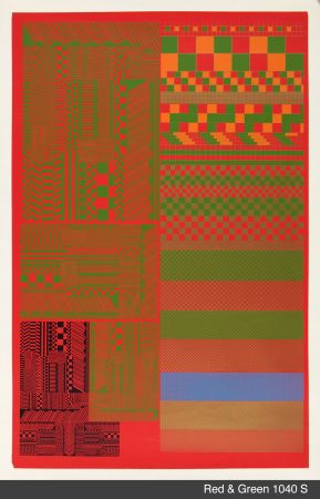 Sérigraphie Paolozzi - Unsigned Proof - Geometric Pattern