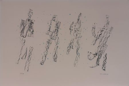 Lithographie Michaux - Untitle