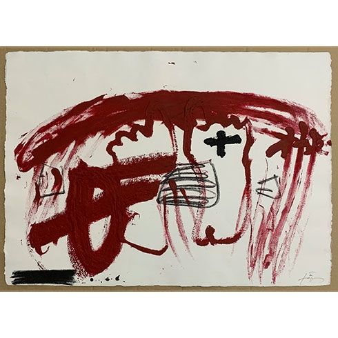 Carborundum Tàpies - Untitled