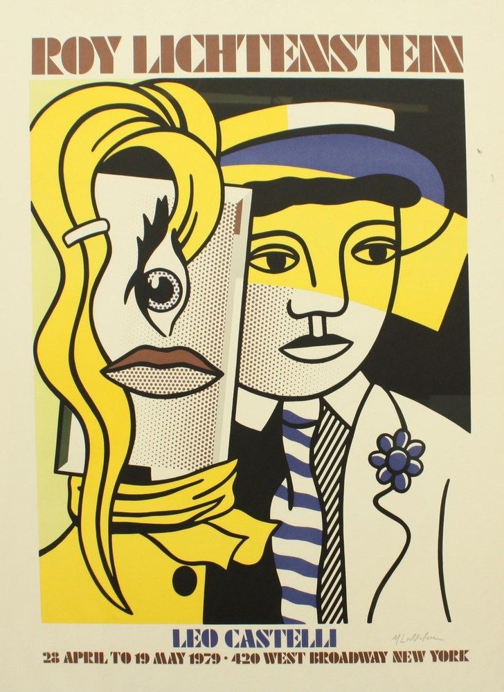 Affiche Lichtenstein - UNTITLED