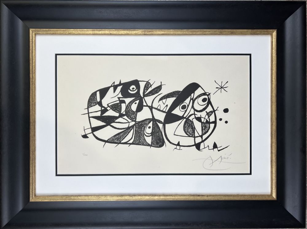 Lithographie Miró - Untitled 